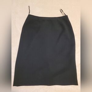 Kasper Classic Black Pencil Skirt